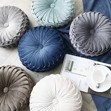Check spelling or type a new query. Coffee Round Throw Pillow Cushion Velvet Pleated Pillow Filled European Solid Color Pumpkin Plush Floor Pillow Home Decorative For Sofa Bed Living Room Office Chair Couch Decorative Pillows Inserts Covers Home