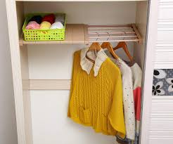 Vancore Teleskop Garderobensystem Regalsystem Regaltrenner Fur Den Kleiderschrank Teleskopregal Fur Kuc Schrank Organizer Platz Im Schrank Aufbewahrung Regale