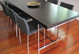 Shop for dining room chairs at appliancesconnection.com. Wenge Oak Madrid Table Grey Aria Chrome Dining Chair Contemporary Dining Room Los Angeles By Cressina Houzz