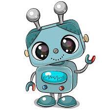 Sun clipart yellow cartoon cute sun. Cute Cartoon Robot Isolated On A White Background Robot Cartoon Robot Illustration Robot Cute