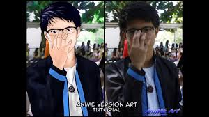 Make yourself into anime character app. How To Make An Anime Version Of Yourself Tutorial Youtube