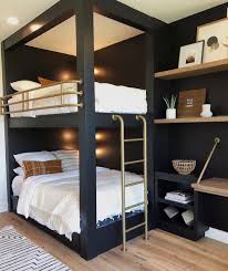 A bunkbed is an ideal way to save space in a kids bedroom. Divine Design Decor On Instagram Simply Divine Designed By Beckiowens Bunk Bed Designs Bunk Room Bunk Beds Built In