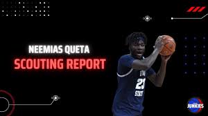 Examples of using queta in a sentence and their translations. Nba Draft Junkies Neemias Queta Scouting Report Youtube