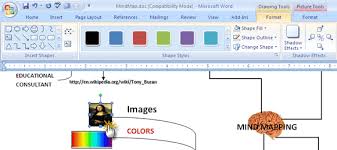 How To Build A Mind Map In Microsoft Word Microsoft Word Mind Map Educational Consultant