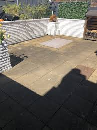 Use rob parkers best stone stripper to remove paint & varnish stains from stone. Our Painted Patio Makeover Progress And Products Used Boo Maddie