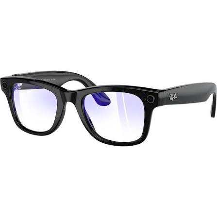 Ray-Ban Smart Glasses Meta RW4006 Shiny Black/Blue Light