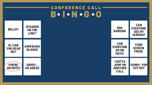 Conference Call Bingo Conference Calls Are A Little More Entertaining With Conference Call Bingo Add This 1280 X 720p Conference Call Bingo My Silence Bingo Have everyone set their zoom virtual background to something fun, funny, or delightful, such as zoom bingo. conference call bingo conference calls