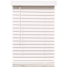 Free swatches, shipping and expert design consults! Designer S Touch Part 10793478411214 Designer S Touch White Cordless Room Darkening 2 In Faux Wood Blind 70 In W X 60 In L Faux Wood Blinds Home Depot Pro