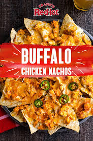 Frank S Redhot Buffalo Chicken Nachos Recipe Frank S Redhot Us Recipe Recipes Buffalo Chicken Nachos Mexican Food Recipes