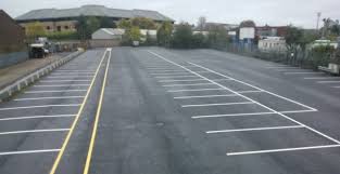 The standard width for bike lanes is 6 feet. Warehouse Walkway Markings