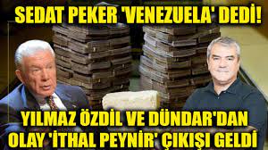 Peki, kim mi bu ittifakın aktörleri. Sedat Peker Venezuela Dedi Yilmaz Ozdil Ve Ugur Dundar Dan Olay Ithal Peynir Cikisi Geldi Youtube