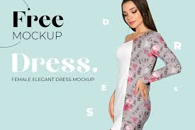 Free Elegant Dress Mockup Free Design Resources