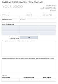 Overtime change for exempt employees. Free Overtime Request Forms Smartsheet