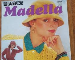 Patons Madella No.227 Knitting Pattern Leaflet Ladies Sweaters, Cardigans,  Family Round, Polo or V Neck, Family Sports Sweaters