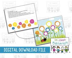 Reward Chart Kids Behavior Toddler Token Board Incentive Autism Digital Download Instant Printable Daily Responsibility Girl Potty Training