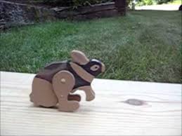 Cheap clean hay feeder | binkybunny. Wood Hopping Bunny Toy Youtube Wood Toys Diy Bunny Toys Toys