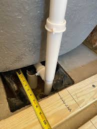 Check spelling or type a new query. Newbie Question I M Finishing My Basement Bathroom It Has A Rough In Bathtub Drain In The Concrete Already But When I Went To Install My Tub My Overflow Pipe And My Drain In