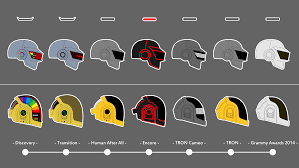 I stumbled upon this youtube video on how to make a daft punk helmet a while back, bought all the materials, but sadly never got around to making it. The Evolution Of Daft Punk Helmets Daftpunk
