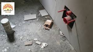 تركيب ديكورات الحمامات بألواح الاسمنت بورد Youtube