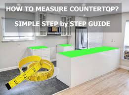 Here's how to cut a laminate countertop for your measure the length of the countertop and then cut the countertop slab to slightly longer than this length with your circular saw. How To Measure Countertops Best Way Stone Wizards