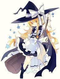 Marisa Kirisame Anime Witch Cute Anime Character Anime Drawings