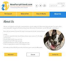 Our dogs are mostly in foster homes with a few at our partner. Pet Adoption Website Ux Design Project On Behance