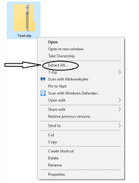 Fix Extract All Option Is Missing In Zip File Right Click Context Menu Remo Repair Blog