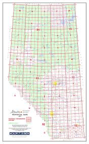 alberta provincial base map poster nts 1 2 000 000