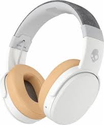 Skullcandy Crusher Wireless Over The Ear Headphones Gray Tan S6crw K590 Best Buy Skullcandy Headphones Wireless Headphones Bass Headphones