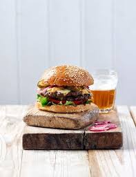 Bacon And Blue Cheese Stuffed Burger Recipe Burger Recipes Ultimate Burger Recipe Burger