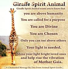 Giraffe Spirit Animal Animal Giraffe Spirit Lightworkerquotes In 2020 Spirit Animal Animal Spirit Guides Lightworker Quotes