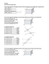 Angle Formed By Transversal Worksheets Teaching Resources Tpt