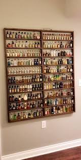 Custom Made Mini Liquor Bottle Display Mini Liquor Bottles Home Bar Designs Bottle Display
