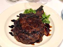 The Capital Grille Porcini Rubbed Bone In Ribeye With 15 Year Aged Balsamic It Is A Pleasure To Make Your Acquaintance Facebook