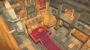 ビルダーズギャラリー ドラゴンクエストビルダーズ２ square enix シドー 城 イラスト マインクラフト 建築