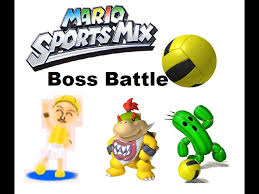 How do you get the gold trophy in mario hoops 3 on 3? Mario Sports Mix Boss Battle Cactuar Is So Fast Youtube