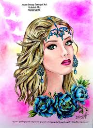 It's giving Barbie 🤩✨✨ Color by Sierra