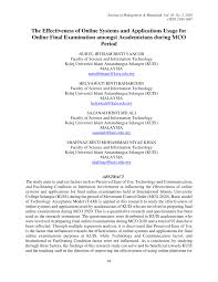 'kolej universiti islam antarabangsa selangor') also known as kuis is a private university located in bandar seri putra, bangi, selangor. Pdf The Effectiveness Of Online Systems And Applications Usage For Online Final Examination Amongst Academicians During Mco Period