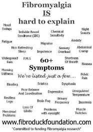 Symptoms Are Hard To Explain Fibromyalgia This Chart