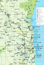 Australia Sunshine Coast Map Sunshine Coast Tourist Map