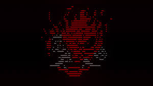 Advertising slogan logo, cyberpunk 2077 logo, purple, angle, furniture png. Cyberpunk 2077 2k Ascii Art Wallpaper Album On Imgur