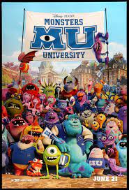 Monsters University 2013 Monster University Pixar Movies Mike And Sulley