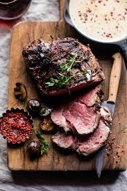 From roast beef tenderloin and . Roasted Beef Tenderloin With Mushrooms And White Wine Cream Sauce Recipe Christmas Food Dinner Recipes Food