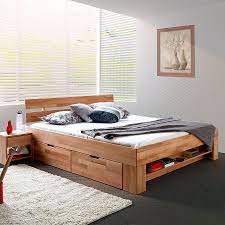 lit eoswood avec tiroirs acheter home24 lit bois meuble lit idees de lit