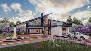 Una dintre cele mai mari dileme pentru beneficiarii care îşi construiesc case noi este legată de nivelul superior al acestor construcţii. Proiect De Casa Cu Etaj 58 Arhitect Gabriel Georgescu Echipa