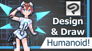 Join the millions that make up the pixiv community. Design And Draw A Cute Humanoid Robot Video Tutorial By Azzoubk Clip Studio Tips