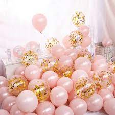 Our wide selection of pink balloons includes foil and latex balloons in a variety of shapes, shades, sizes and patterns, letting you create a custom party theme to wow family and friends. 10pcs Lot Pink Gold Balloons Confetti Set Birthday Party Balloon Anniversary Wedding Balloon Decoration Gift For Wedding Guests Ballons Accessories Aliexpress