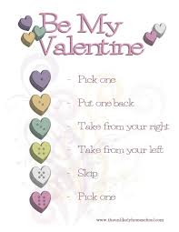Be My Valentine Game Printable Valentines Games Valentines School Kindergarten Valentines