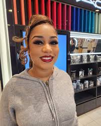 Prom 2025 for @caitlyn._flowers Smokey red lip glam using all @maccosmetics  ✨️ 💄🩶 #prom2025 #prommakeup #glam #maccosmetics