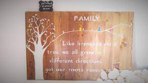Ebay.com has been visited by 1m+ users in the past month Wooden Sign Family Tree Wall Art Blended Family Home Living Wall Hangings Lifepharmafze Com